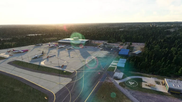 LCJ/EPLL Lodz - Lublinek epll-lodz-airport-msfs-2