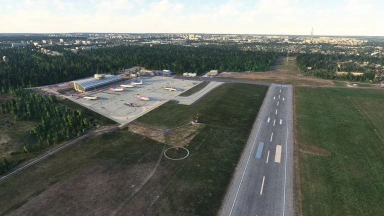 LCJ/EPLL Lodz - Lublinek epll-lodz-airport-msfs-20