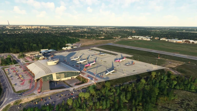 LCJ/EPLL Lodz - Lublinek epll-lodz-airport-msfs-21