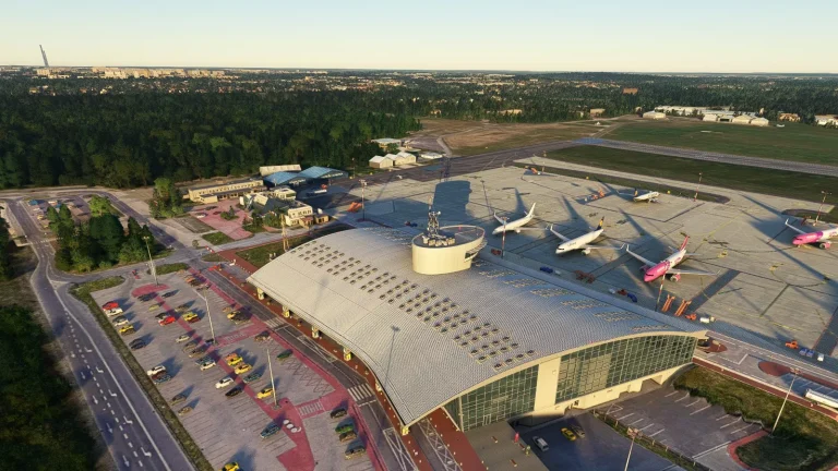 LCJ/EPLL Lodz - Lublinek epll-lodz-airport-msfs-30