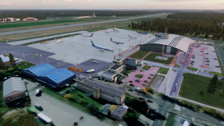 LCJ/EPLL Lodz - Lublinek epll lodz airport xplane 2