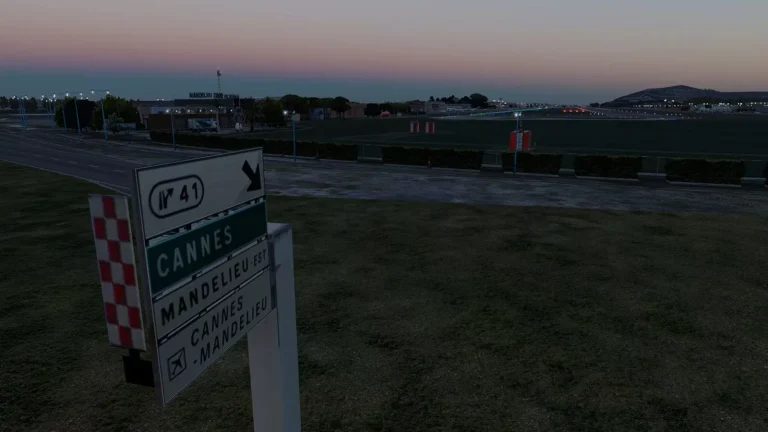 lfmd cannes mandelieu airport xplane 15
