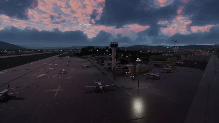 lfmd cannes mandelieu airport xplane 18