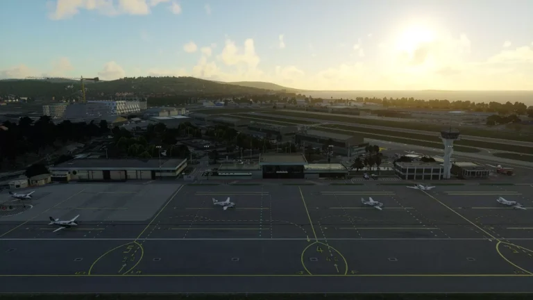 lfmd cannes mandelieu airport xplane 19